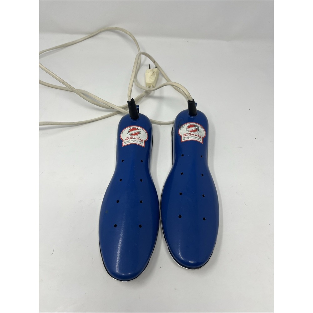 Vintage The Ronning Electric Footwear Shoe Dryer Made in Norway Tested Working